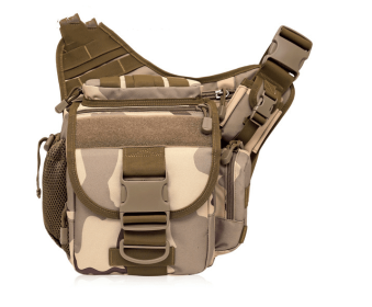 Outdoor Saddle Bag Photography Bag SLR Camera Bag Large Saddle Bag Shoulder Bag Messenger Bag (Option: Sansha camouflage-30x30x16cm)