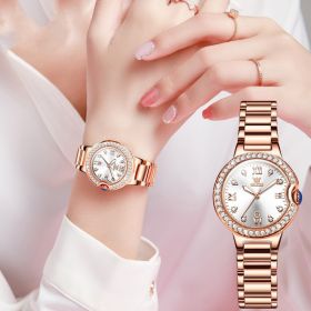Explosions Waterproof Ladies Watch Women (Color: White)